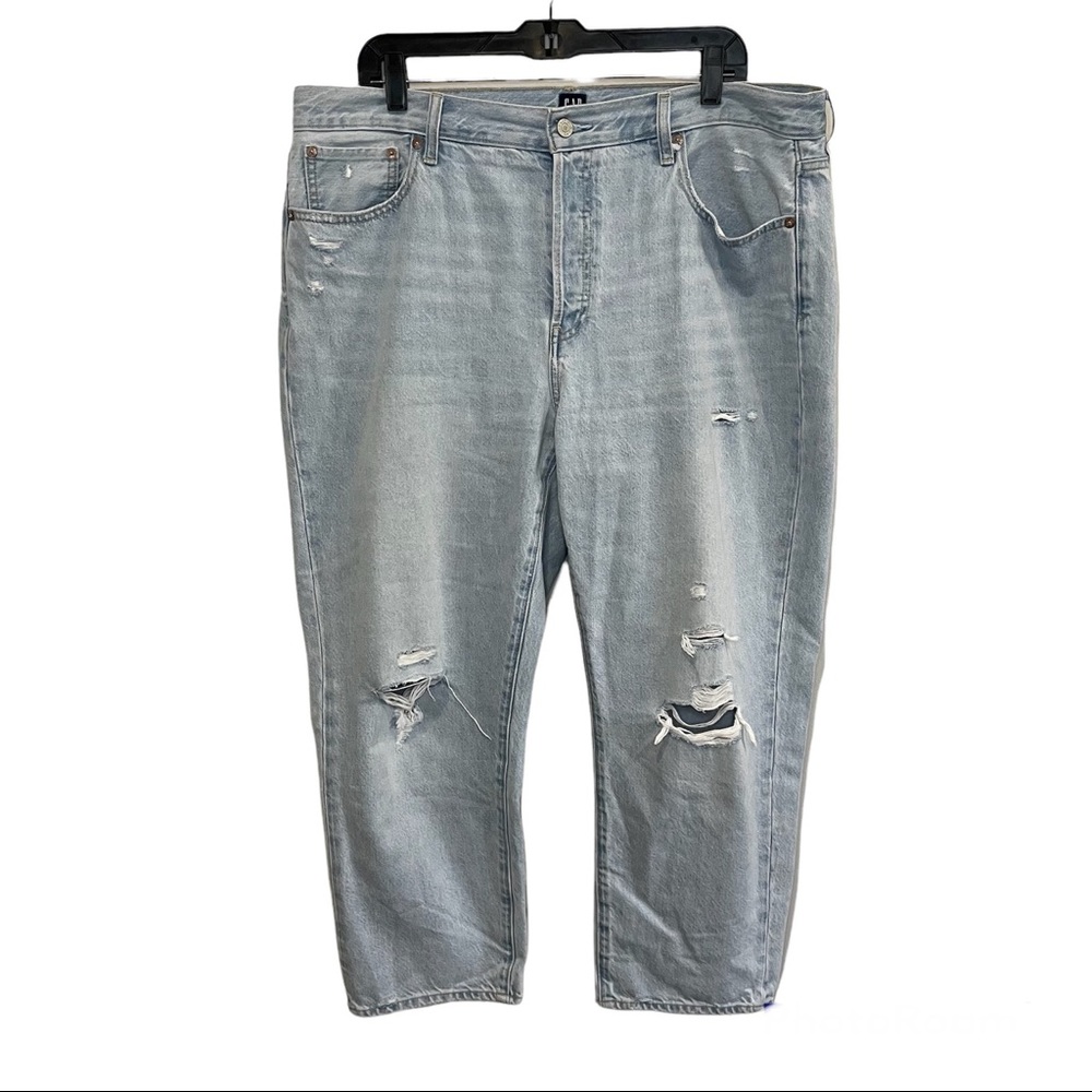 Gap high rise boyfriend jeans size 16/33